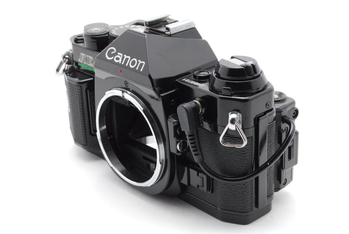 SALE [N MINT] Canon AE-1 Program Black Body DATE BACK A NFD 50mm