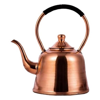 Handmade Copper Water Kettle 2L Capacity for Efficient Boiling Chinese Teas Pot