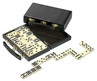 Domino Doppel 9 Mit 55 Spielsteinen Im Koffer Gesellschaftsspiel Reise