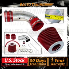 Short Ram Air Intake Kit + RED Filter for Grand Prix 04-08 3.8 V6 /05-08 5.3 V8