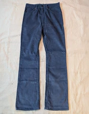 VTG Levi's 517 Blue Corduroy Cotton Bootcut Pants Size 30x33 USA Classic Western