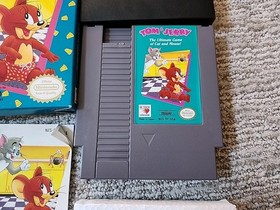 Tom & Jerry: The Ultimate Game of Cat and Mouse Tom And Jerry NES Nintendo CIB 