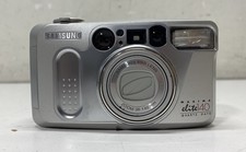 Samsung Maxima Elite 140 35mm Zoom Point  Shoot Film Camera Boxed Quartz Date