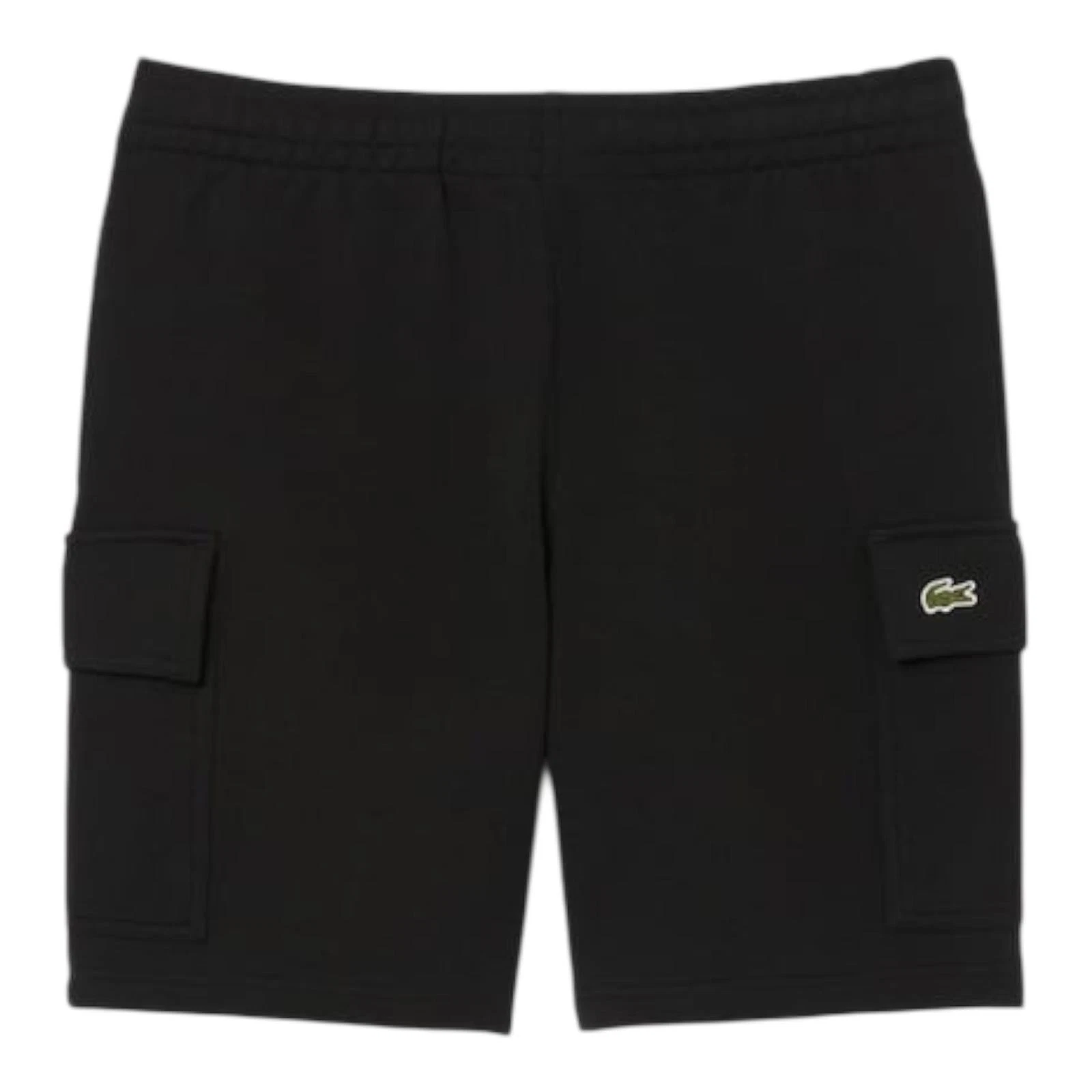 Lacoste Cotton Fleece Jogger Shorts Black