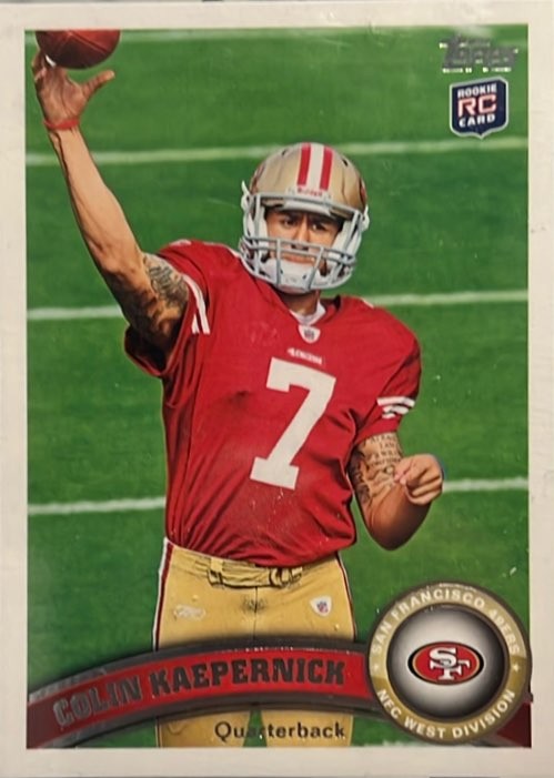 2011 TOPPS #413A COLIN KAEPERNICK RC🔥 💥 ROOKIE
