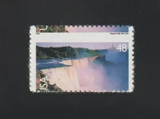 US EFO ERROR Stamps C133 Niagara Falls Airmail: Nice Die cut Shift! MNH