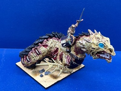 Mantic - Undead Revenant King on Undead Great Wyrm - Tomb Kings Khemri BEMALT