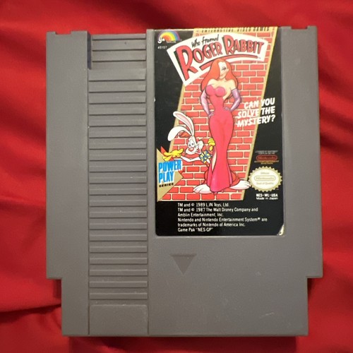 Videojuego Who Framed Roger Rabbit (Nintendo Entertainment System, 1989) - Imagen 6 de 8