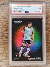 2022 Panini Prizm FIFA World Cup Qatar Florian Wirtz Color Wheel #8 PSA 9 