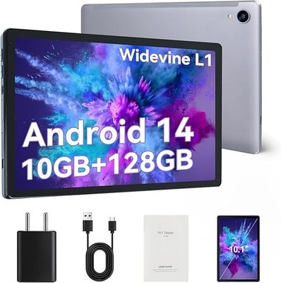 Android Tablet 10.1'' Octa-core Processor 10GB RAM 128GB ROM HD IPS Dual Camera