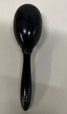 Vintage Black Wooden Darning Egg Sock Darner Vintage Sewing Tool
