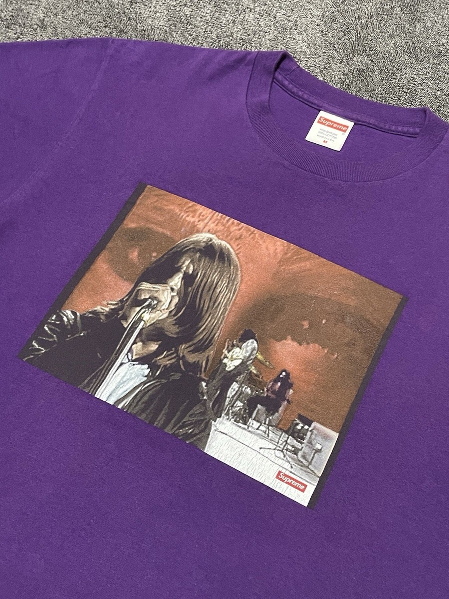 SS16 Supreme Black Sabbath Paranoid Tee Purple Size Medium Ozzy