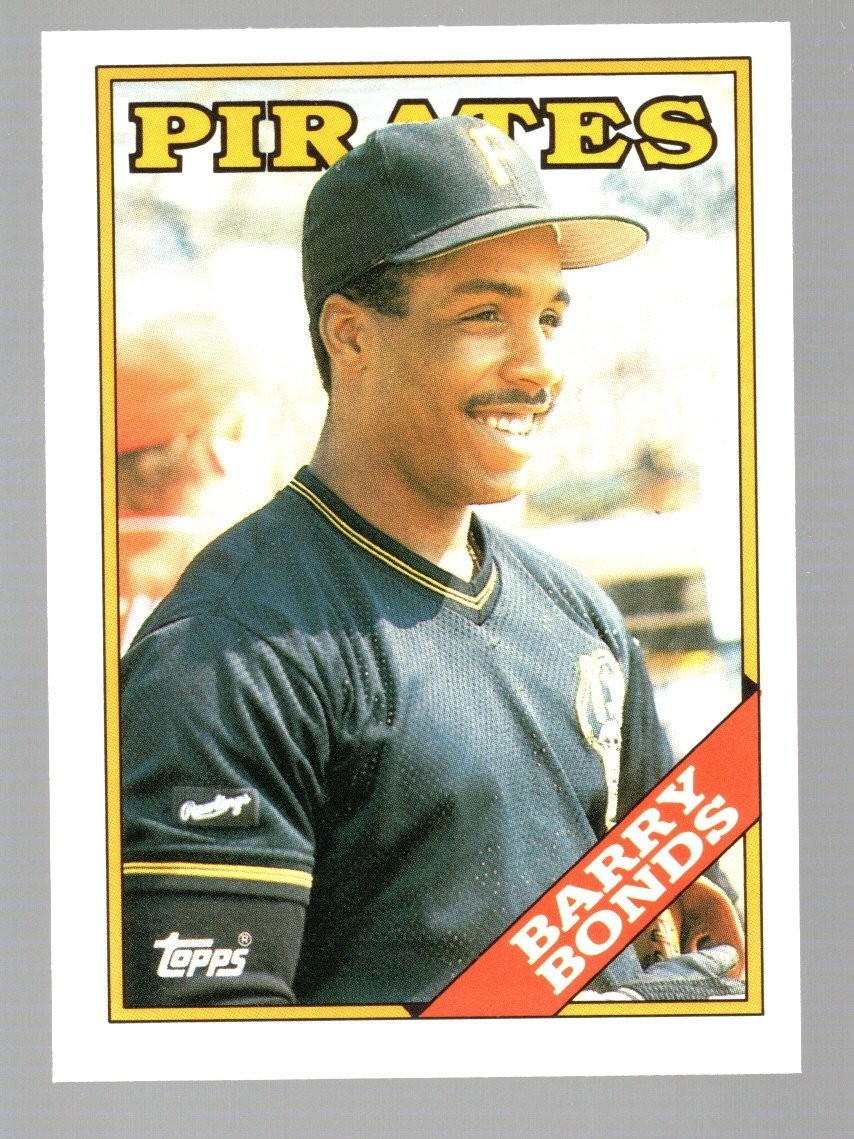 Barry Bonds 1988 Topps Tiffany #450