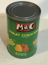 M C Fruit Cocktail Pretend Food Vintage Toy T2