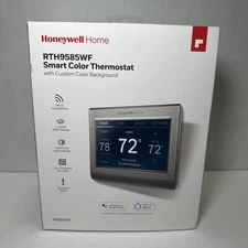 New Honeywell RTH9585WF Smart Color Thermostat 32327241-001