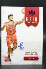 2020-21 Panini Court Kings Heir Apparent Violet Auto Patrick Williams /49 ROOKIE