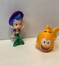 Bubble Guppies Swim-sational School Bus Replacement Figures Gil & Mr. Grouper