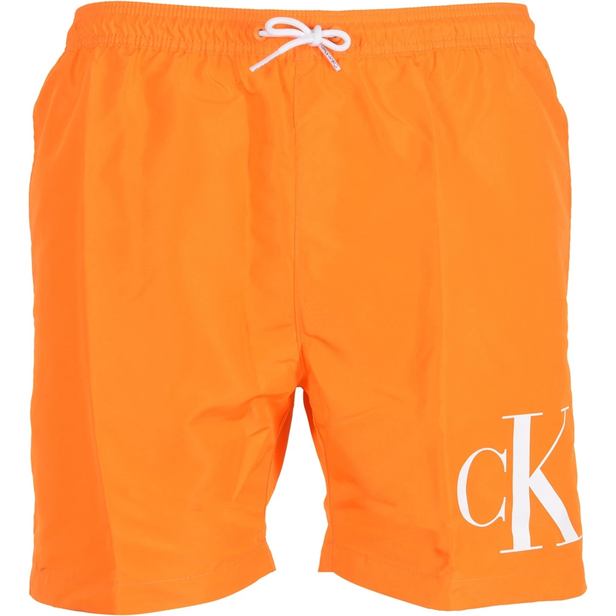 Calvin Klein cK1 Logo Boys Polyester Swim Shorts Sun Kissed