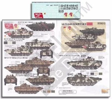 Echelon 356212 x 1/35 Soviet AFVs Afghanistan War Pt.1 BMP1P & BMP2D