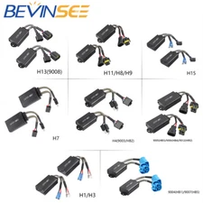 BEVINSEE LED Headlight Kit Canbus Decoder Anti Flicker Blinking Flashing Cancel
