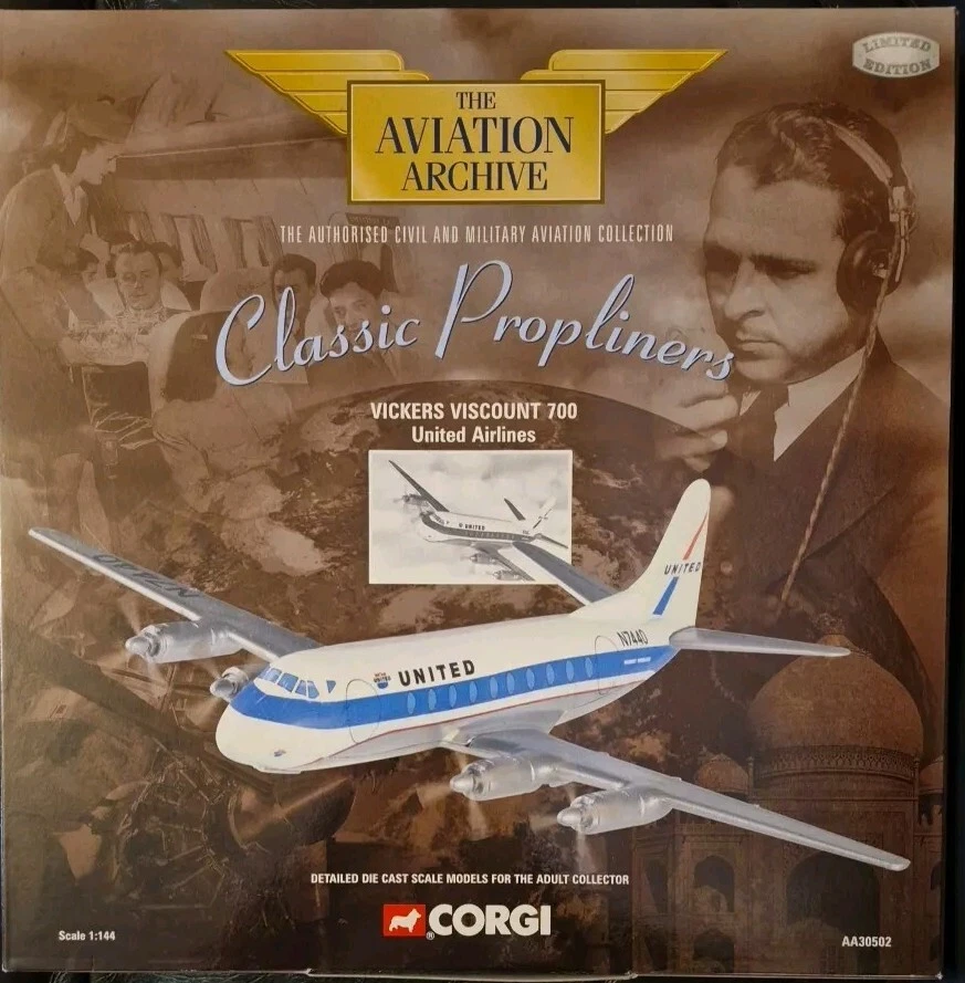 Corgi Vickers Contemporary Diecast Commercial Airliners for sale
