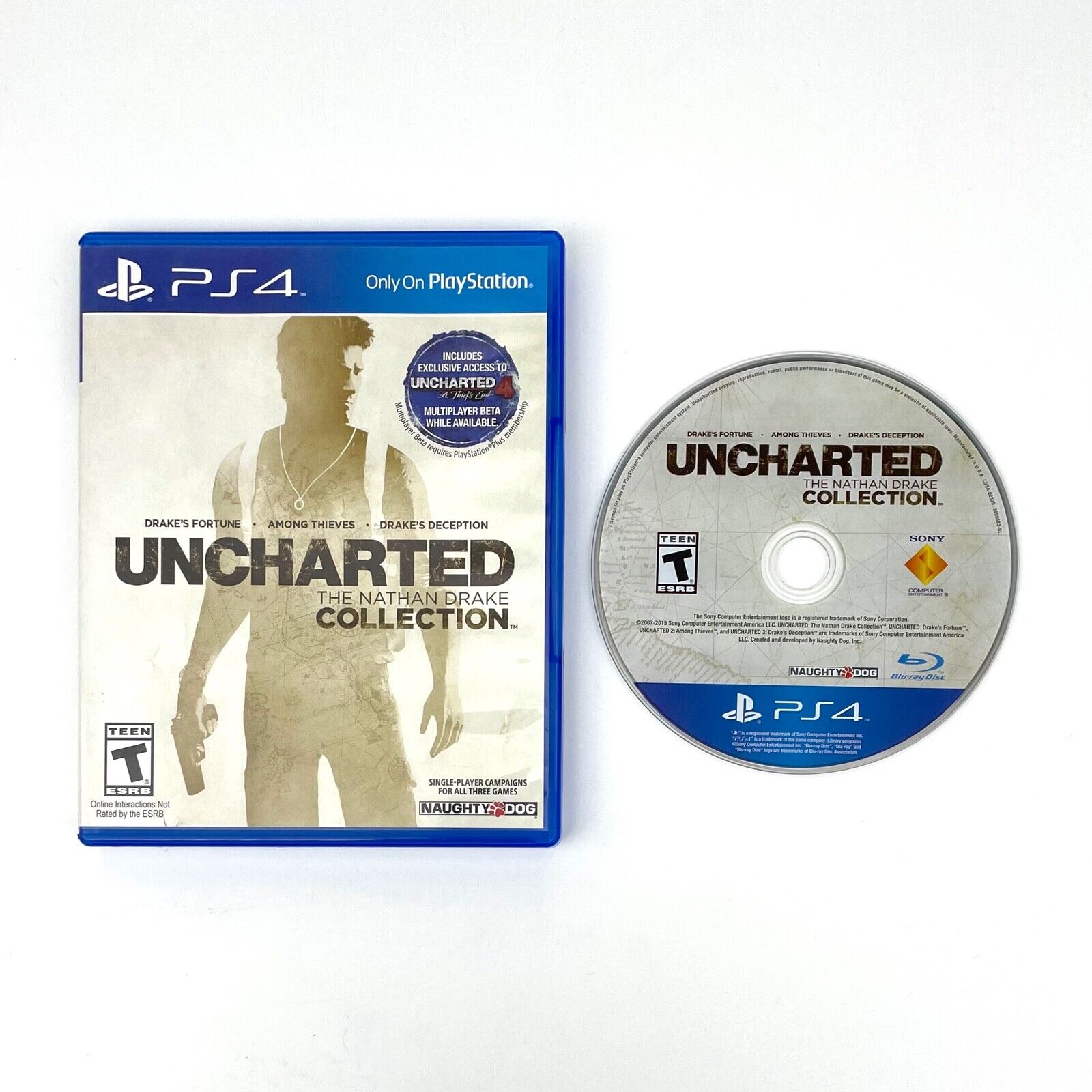 Uncharted The Nathan Drake Collection - Playstation 4 PS4 - First 3 Games eBay