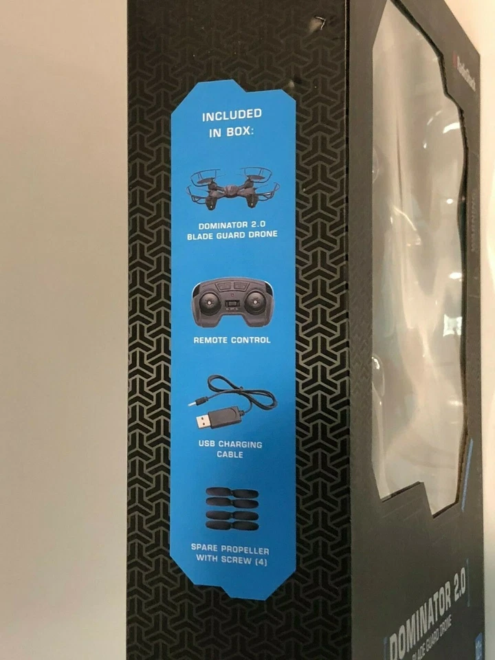 Radio Shack Dominator 2.0 Quadcopter 2.4GHz 4CH 6 Axis LED Eyes RC Drone - Image 4 of 4