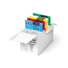 Mixed-Color Versa-Tag® Key Tags (250 per box - 50 of each color)