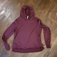 Ebb & Flow Hoodie Sz Xl Athletic Hoodie Maroon Core Athletic Wardrobe