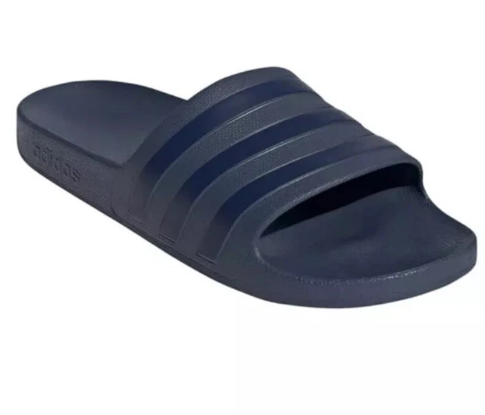 Adidas Adilette Aqua sandali slip on slide IF0895 M taglia 12 W 13 blu navy nuovi