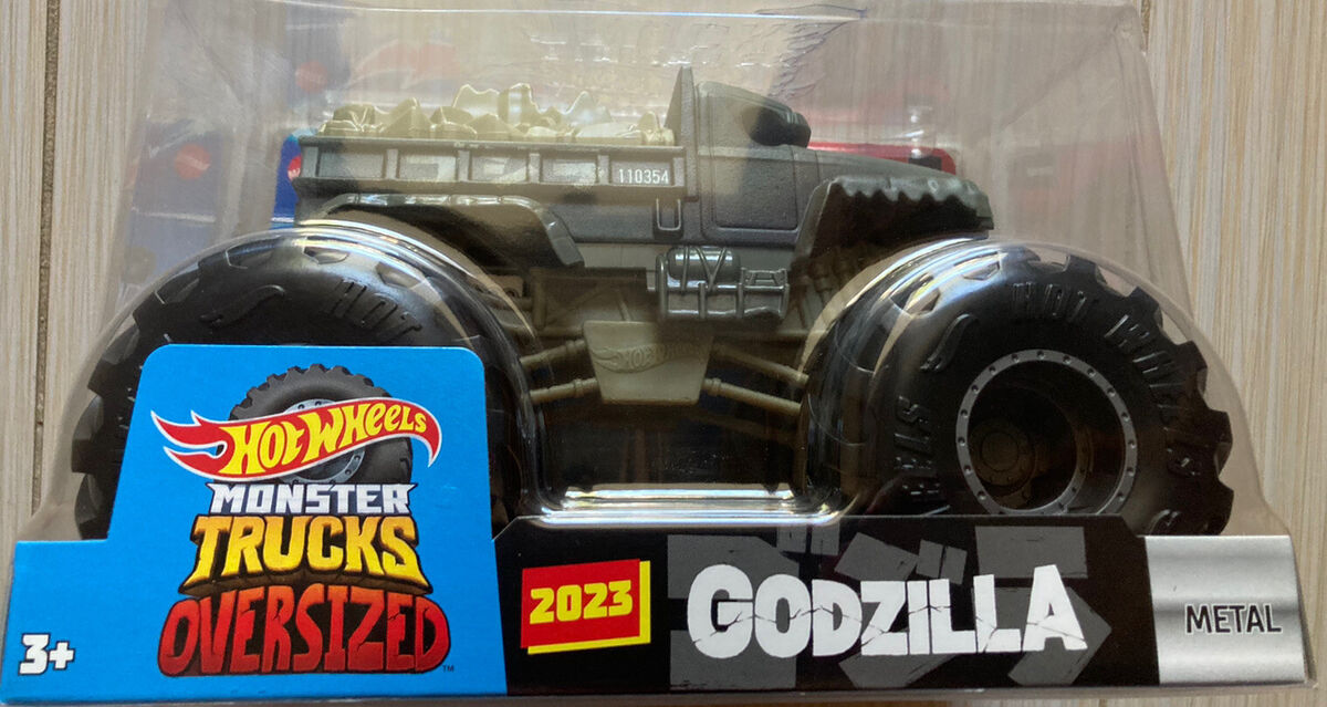  Hot Wheels Monster Truck Oversize 2023 MEGA WREX, FYJ83 : Toys  & Games