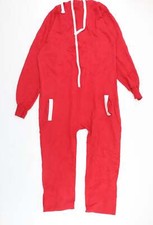 Fury Collection Womens Red Cotton Blend Cami One Piece Size M