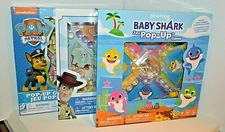 U PICK PAW Patrol or Toy STORY 4 Pop UP GAME Ages 3+ New Pinkfong