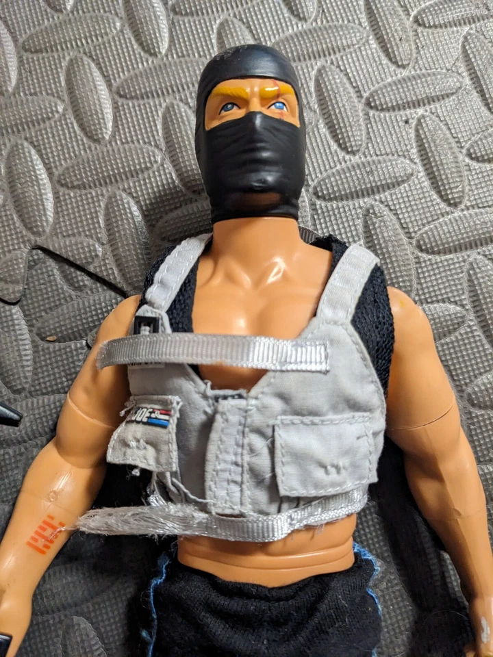 Figura de acción Hasbro vintage GI Joe Snake Eyes 12" 1992 Foto 2 de 4