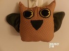 Owl Pillow Soft Toy Sculpture Stuffed Nocturnal Animal Bird Handmade new — photo 1
