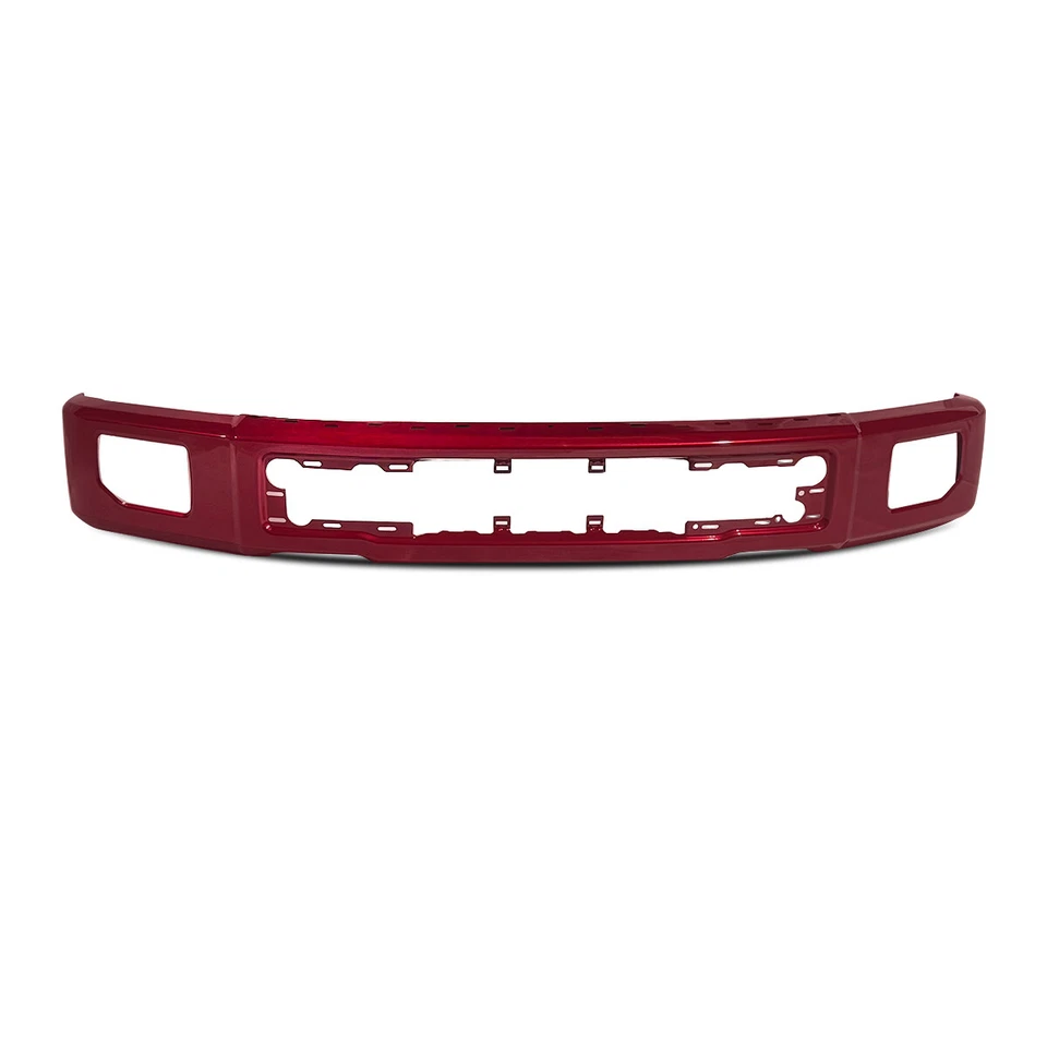 Front Bumper Face Bar Ruby Red Metallic For 2015-2017 Ford F-150 F150 FO1002424 - Imagem 3 de 4