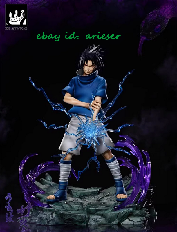 Perfect Zh Studio Uchiha Sasuke Na Ru To 38cm 1/4 Statue Figure
