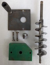 Breckwell - P24i Pellet Stove "Auger with Lower Bushing Plate" - USED - 1B61