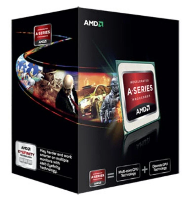 AMD A6 5400K 3.6GHz Socket FM2 65W APU CPU w AMD Radeon HD