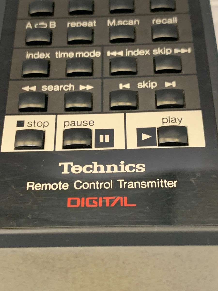 Technics SH-R42 Reproductor de CD de colección Transmisor de control remoto probado Japón