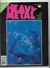 Heavy Metal Magazine January 1980 Fine/Very Fine Stephen King Richard Corben