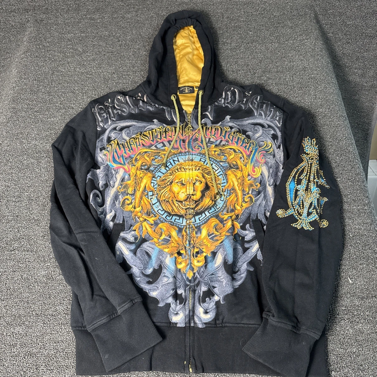 Christian Audigier Multicolor Hoodies for Men for Sale | Shop