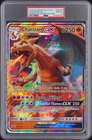 2019 POKEMON SM PROMO PIKACHU CHARIZARD-GX JUMBO #SM195 CHARIZARD GX PSA 8