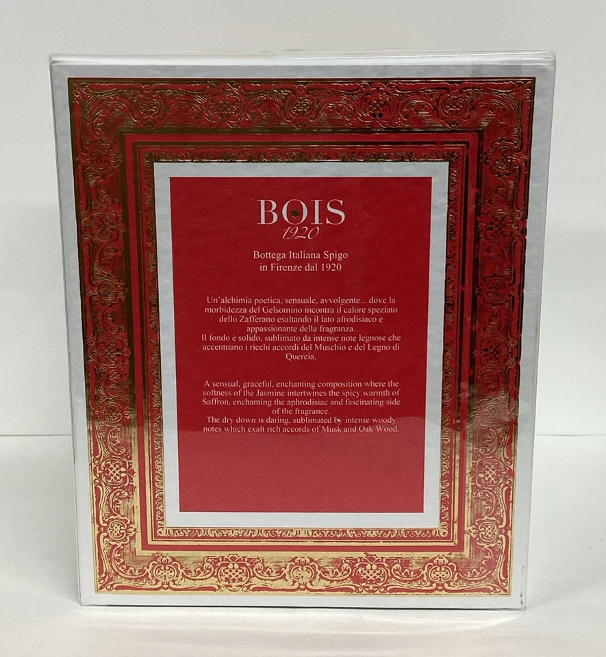 Bois 1920 ORO ROSSO Eau De Parfum 3,4 OZ Spray COMO EN LA FOTO, ¡NUEVO! SELLADO Foto 3 de 4