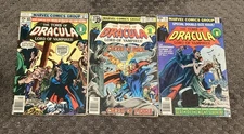 Lot of 3 The Tomb of Dracula (Marvel Comics Group)