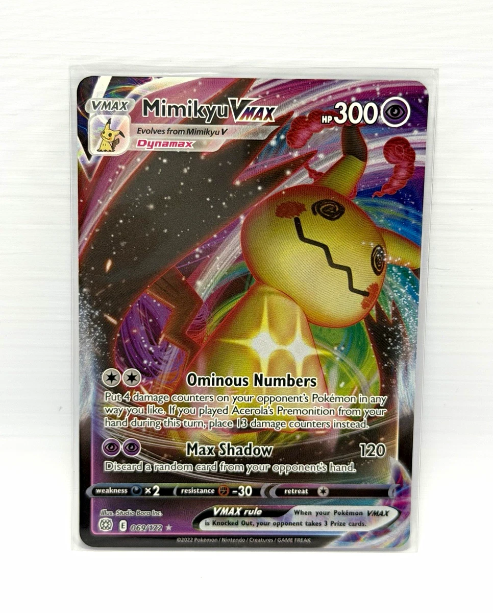 Mimikyu VMAX 069/172 Swsh09: Brilliant Stars for sale | eBay