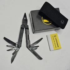 Leatherman Rebar 831554 Multi Tool Pocket Knife Pliers BLACK BRAND NEW ONE PIECE