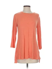 H By Halston Women Orange Casual Dress XS