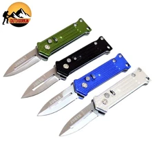 12 Piece Joker Set of 4.5" Mixed Colors Mini Spring Assisted Knife