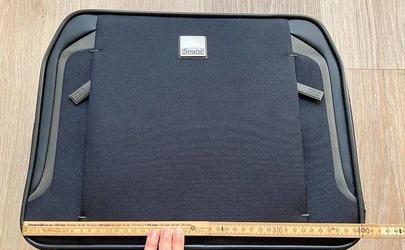 STRATIC Tasche Handgepäck Board case Reise koffer Weichgepäck mit Schloss Gurt - Bild 2 von 4